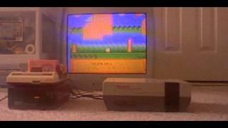 Me Playing Hoshi no Kirby: Yume no Izumi no Monogatari on a Famicom (Title & Story)