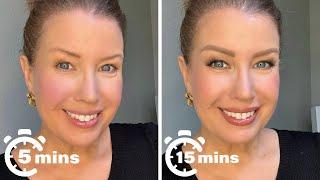 "Real-Time" 5 Minute Everyday Makeup Look To Party Ready....FAST!