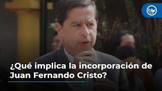 ¿Qué implica la incorporación de Juan Fernando Cristo, exministro de Santos, al Gobierno de Petro?