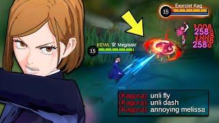EVEN GLOBAL KAGURA CAN'T ESCAPE WITH MY MELISSA UNLIMITED DASH COMBO!!