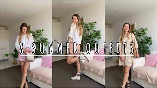 8 Summer Outfits (Casual & girly) •Outfit inspo•