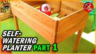 DIY Self-Watering Wooden Planter Box (Part 1)