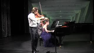 Maurice Ravel - Sonata for violin and piano №2 - Alisa Kupriyova & David Ardukhanian