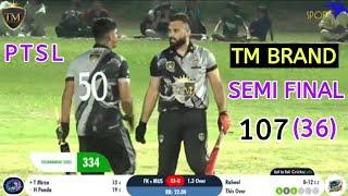 TM|VS|ZABI BUTT|PTSL SEMI FINAL|TAMOUR MIRZA ZAHEER KALIA HASSAN PENDA|VS|ZABI BUTT NASIR PATHAN|