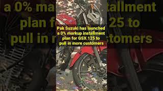 Suzuki 0% markup On instalment | #shorts