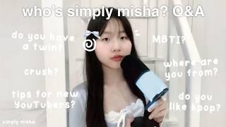 who is simply misha?  | 80+ questions q&a + journal w/ me  : ft. maono PD100X microphone