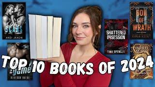 Top 10 Books I Read in 2024 ️ // favorite romances of the entire year