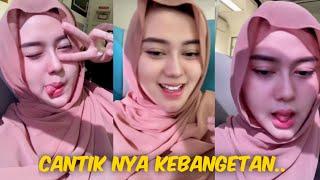 Cewek Hijab Cantik Nya Kelewatan hijabers vlog naik Kereta Sendirian