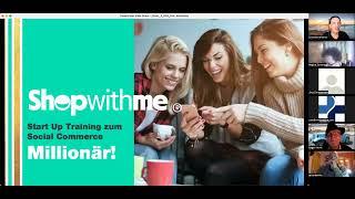 ShopWithMe - START UP TRAINING ZUM SOCIAL COMMERCE MILLIONAIRE -  Deutsch -  2022