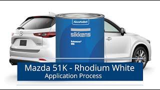 Mazda 51K Rhodium White - SIKKENS Autowave MM 2 0*