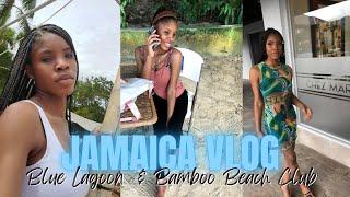 Jamaica Vlog!! | Blue Lagoon | Bamboo Beach Club | JANNEIL PILGRIM