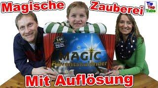 Magische Zaubertricks mit Auflösung MAGIC Adventskalender Tür 1 bis 8 Kinderfilme TipTapTube Vlog