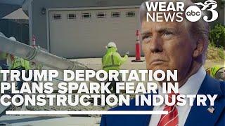 Trump's deportation plans spark fear in construction industry