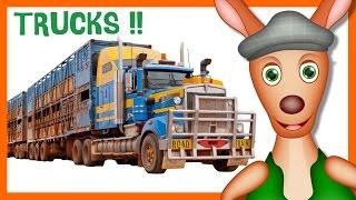 * SEMI TRAILER * | Trucks For Kids | Things That Go TV!