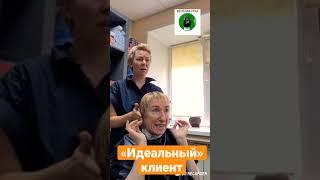 «Идеальный» клиент в парихмахерской | Весёлая Утка
