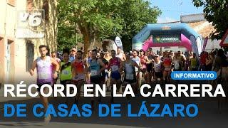 Jesús Ángel Rodríguez y Eva Valera vencen en la Carrera Popular de Casas de Lázaro