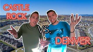 CASTLE ROCK vs DENVER / PROS AND CONS / COST OF LIVING