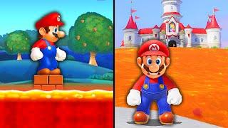 Can I Beat Every Mario Game If the Floor is Lava?