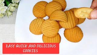 EASY SWEET RECIPES AT HOME|BEST BUTTER COOKIES IN THE WORLD|HOW TO COOKIES FROM SCRATCH EASY|COOKIES