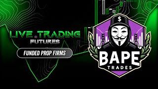  DAY 2 NQ Funded Futures Trading Live Nasdaq NQ| BULENOX FUNDED  WE BACK!!!