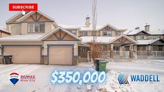 Step inside one of the cheapest homes in SW Edmonton for under $350,000 without condo fees!!