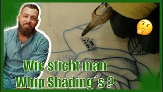 Tutorial für whip shading. Wie steche ich Pepper shades ?