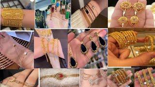 New gold Jewelry Design In 2024|latest gold necklace,chain, bracelet,bangles designs with Earrings