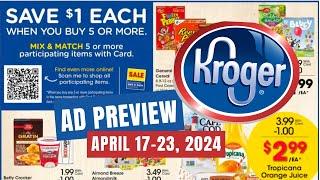 *MEGA SALE* Kroger Ad Preview for 4/17-4/23 | Mega Sale, 5x Weekly Digitals, & MORE