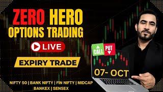 Live Trading Nifty Midcap Options | Banknifty Options Trading | 07-Oct | #livetrading #nifty