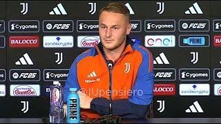 KOOPMEINERS conferenza stampa di presentazione alla JUVENTUS: "Sono felice, Thiago Motta ama..."