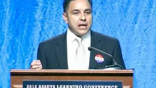 José Quiñonez speaks at the  2012 Assets Learning Conference