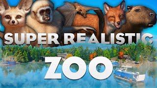  This REALISTIC Zoo is INCREDIBLE! Details at EVERY CORNER! | Planet Zoo Tour