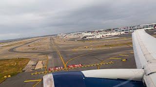 Delta 767-400 Takeoff from New York (JFK)