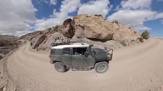 Insta360 One X Sample Footage - Toyota FJ Cruiser Offroad in Utah!