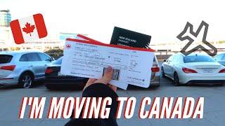I'M MOVING TO CANADA + My First Day In Ottawa Vlog | Braxton Dinnan