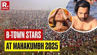 Mahakumbh 2025: Viral Moments From B-Town Stars Visiting Sangam