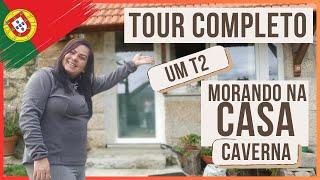 Vivendo Junto a Natureza: Um Tour Pela Casa Caverna em Portugal!