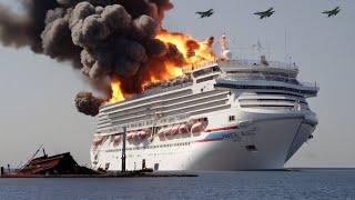 Today!June 29, Russia brutally blew up the largest US cruise ship carrying 780 elite troops.