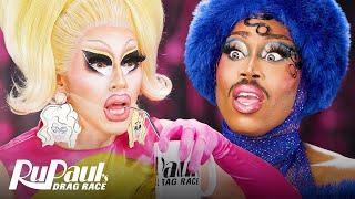 The Pit Stop S16 E14  Trixie Mattel & Mo Heart Get Booked! | RuPaul’s Drag Race S16