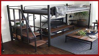 FOR SMALL ROOM BUNK BED IDEAS, DOUBLE DECK BED DESIGN IDEAS, SPACE SAVING