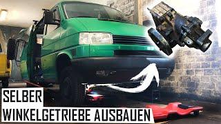 VW T4 Syncro Winkelgetriebe ausbauen, diese Tipps hätten mir geholfen...