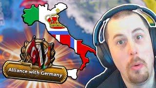 What If Italy Sided With Germany In WW1 In HOI4 The Great Redux Mod