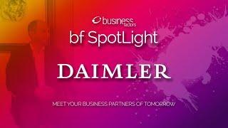 Daimler AG zu Gast bei bf SpotLight