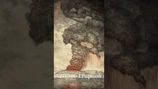 World Most Dangerous Volcano Eruption || #factworldshorts #volcano #volcanoeruption #krakatao #viral