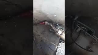 Mercedes sprinter cdi catalytic converter cleaning #shorts #mercedes #catalytic