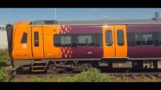 Wolverhampton Railway Station 196114+196103 WMR PARKED IN THE CS on 17th May 2025