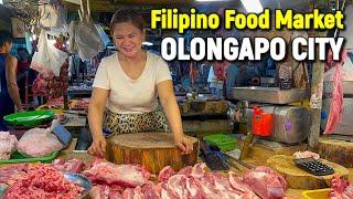 OLONGAPO CITY - PALENGKE TOUR 2023 | Filipino Food Market Tour in Zambales, Philippines