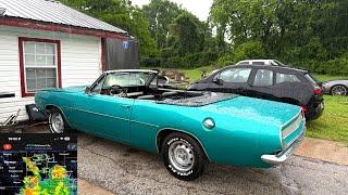 I Left the Top Down on my 67 Barracuda and Rain Flooded it!