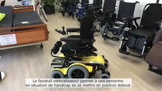 Fauteuil roulant électrique verticalisateur LEVO C3