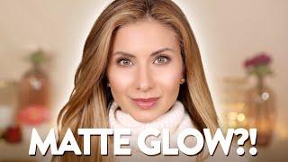 Makeup Hack for a Natural Glow Using a Matte Foundation! How to Make Your Matte More Versatile